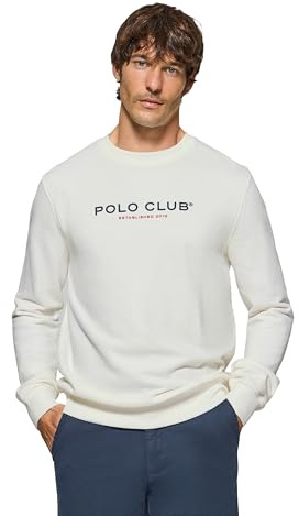 Polo Club Sudadera Hombre Casual 100% Algodón Hombre Regular Fit