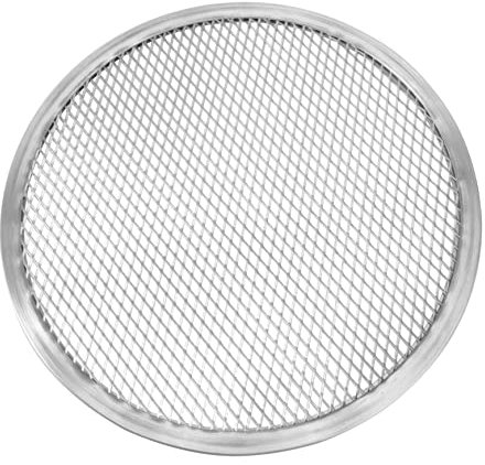 Homoyoyo Bandeja Para Hornear Pizza De Acero - Rejilla Para Pizza De 13icn- Molde Redondo Para Horno Accesorios De Cocina Para Ideal Para Hornear y Servir Casera