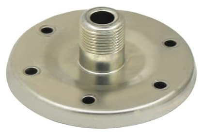 Brida para membrana EPDM repuesto vaso de expansión tanque hidroneumático presurizado depósito presión hidrosfera sanitario (157X25mm Galvanizado)