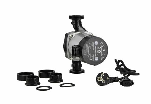 Hocheffizienzpump Umwälzpumpe EHI 25-80/180 für Heizungsanlagen +Verschraubungen