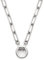 LEONARDO JEWELS BY JEWELS BY Halskette Clip & Mix Estrella • Paperclip-Kette aus silberbenem Edelstahl • aus ovalen Ketten-Gliedern im Chunky-Look • 45 cm Länge • Geschenk Damen Schmuck • 019746