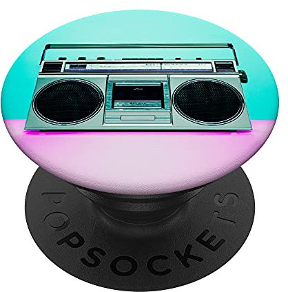 boombox ghetto blaster PopSockets PopGrip Intercambiabile