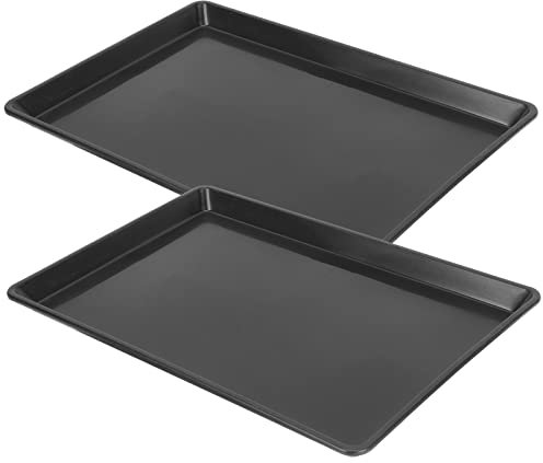 POPETPOP 2 Piezas Jaula para Perros XL Perrera De Interior Cacerola del Cajón del Conejo Bandeja para Jaula De Loros Bandeja De Jaula De Pájaros El Plastico Mascota Caja De Arena para Gatos