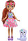 Enchantimals Sunshine Beach Otter Puppe und Tierfreund mit Deluxe-Haar zum Stylen, Tierspielzeug, farbenfrohe Moden, HXB98