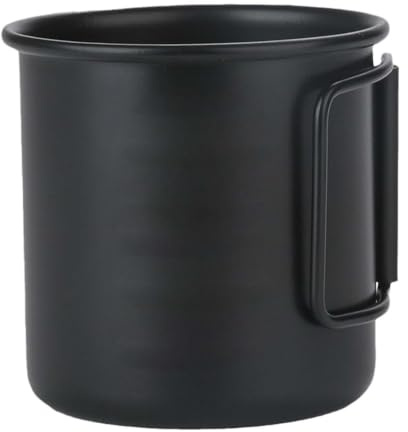 Nudorpn kaffekoppar av metall, campingmugg lätt | Lager ryggsäck resematbehållare, vatten, dryck, matlagning, camping, vandring, jag