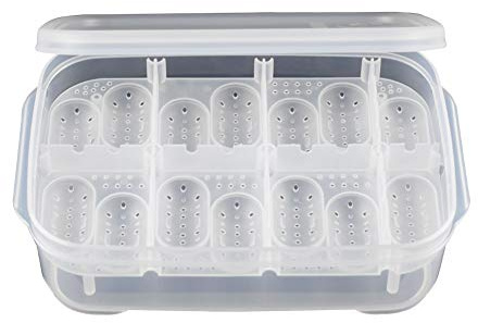 Reptile Breeding Box OMEM Reptile Lizard Incubation Box, Hatchery Box, Suitable for Hatching Snake, Lizards, Lions Mane, Reptiles (Transparent)