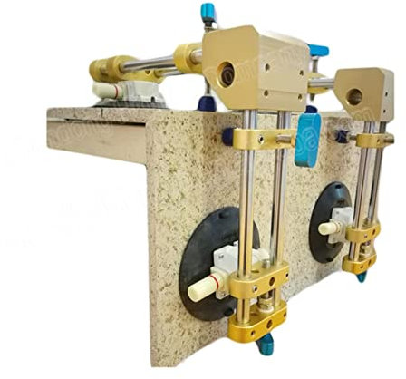 2pcs / lot de 90 grados de costura de piedra de piedra vertical for la instalación de la losa de piedra Vidrio en cualquier ángulo