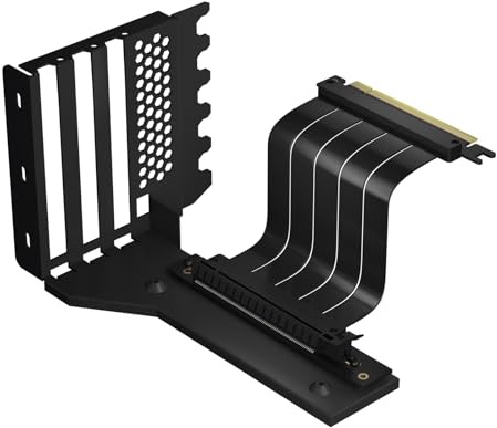 GLOTRENDS 3 platser GPU-stödfäste med 150mm PCIe 4.0 Riser-kabel för vertikal montering GPU, kompatibel med RTX 40/30-serien Radeon RX7000/RX6000-serien, PC-hus med öppen PCI 7/8-platsdesign