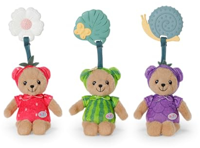 BABY born for babies TeddyBEARy 18 cm with Teether, 3 Designs