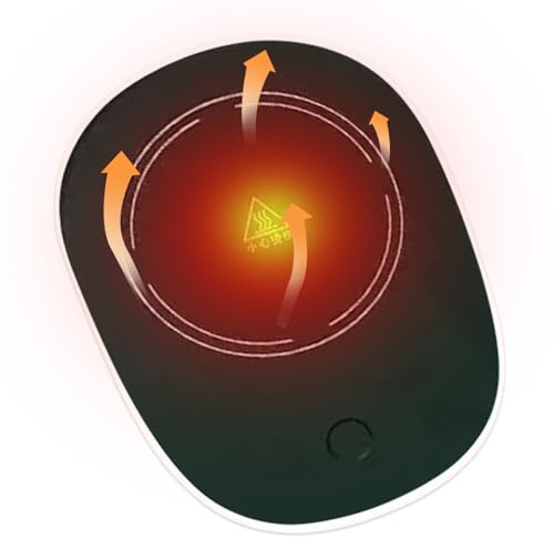 Calentador De Taza De Café - Posavasos Termostático con USB | Calentador De Taza Eléctrico para Escritorio | para Té Bebidas Hogar Oficina Viaje Dormitorio Apartamento Invierno Cumpleaños