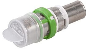 COMAP Raccord passerelle métallique multicouche vers PER pour tubes multicouche - Multicouche 16x2 - PER 12x1,1 - Raccords MultiSkin - 7870W1612