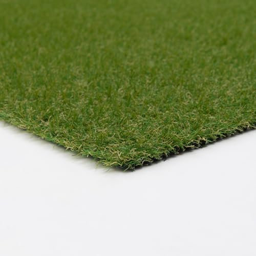 Snapstyle Luxus Kunstrasen Rasenteppich Rollrasen Rasen für Garten, Balkon und Terrasse Wembley in 19 Größen