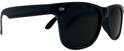 Mustavo Kids Sunglasses Boys Sunglasses Kid's Sunglasse's Girls Black Gloss Finish 100% UV400 Protection Fashion Glasses For Ages 3-9 Years Old Childrens Childs Shades