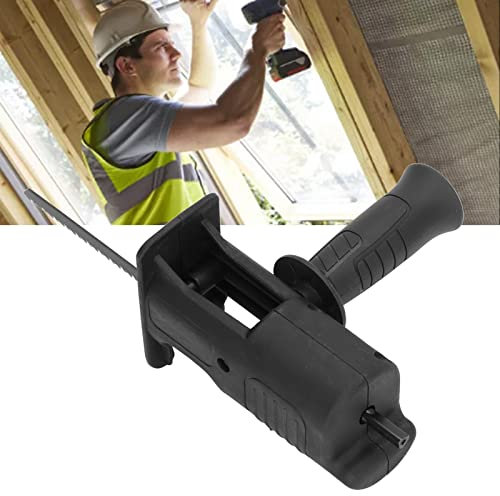 Seghetti Retrofit per Utilizzo con Trapani Elettrici, Seghetti Alternativi Elettrici Portatili Seghetti Alternativi Elettrici, con Manico e con 3 Lame per Legno, Metallo, Carne