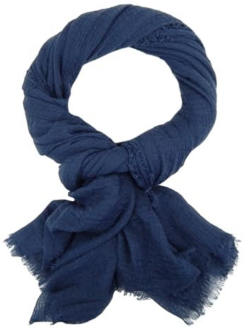 Ella Jonte Herrenschal leichter weicher Schal unifarben