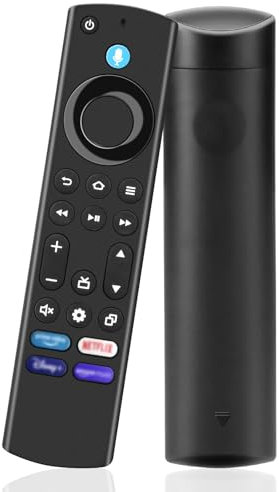 Replacement Voice Remote with Voice Function Fit for AMZ Smart TV Stick(4k, 2nd Gen, 3rd Gen, Life), for AMZ Smart TV Cube(1st Gen, 2nd Gen, 3rd Gen),AMZ Smart TVs/Insignia/Pioneer (1rd)
