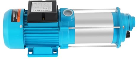 Pompa centrifuga da 2500 W, per impianto idraulico domestico, pompa da giardino, pompa dell'acqua, 2850 giri/min, altezza di mandata 110 m, per impianti idraulici domestici e giardini