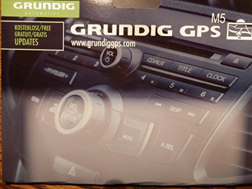 Grundig Automotiv M5 Navigationssystem 12,7 cm / 5 Zoll Display