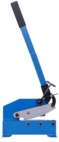 DOJOEUU Cesoia Manuale per Metallo, cesoie a Leva Manuale da 200 mm, cesoie manuali da banco, cesoia per Taglio lamiera in Acciaio, utensile per ghigliottina per Metallo per lamiera