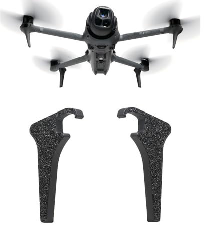Carrello di atterraggio per DJI Mavic 4 Pro, staffa 59 mm di altezza crescente gambe treppiede con protezione cardanica Staffa fissa rapida di supporto gamba di supporto per Mavic 4 Pro Drone