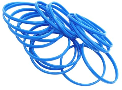 Beaupretty 12 Pezzi Anelli Elastici Antiurto per Microfono Fasce in Gomma Resistenti per Supporto Shock Mount Compatibili con Betaa Accessori Protettivi per Microfono Condensatore