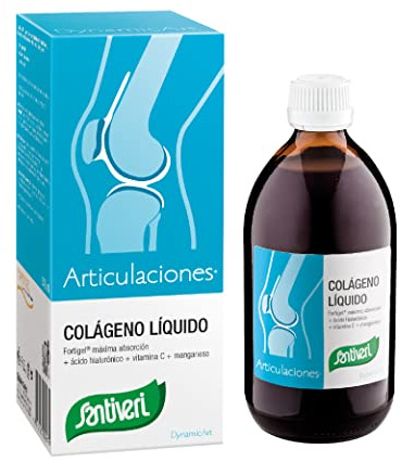 SANTIVERI – Colágeno líquido Dynamic Art con colágeno hidrolizado Fortigel® / frasco con jarabe 240 ml