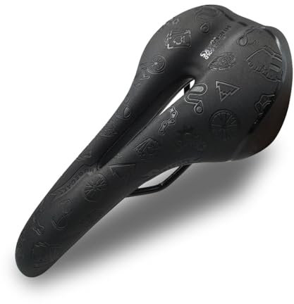 HUGEOAKS fahrradsattel für männer und Frauen, fahrradsattel Herren bequem, Fahrrad Sattel, fahrradsitze für MTB, Rennrad, Heimtrainer, DH, BMX (MTB)