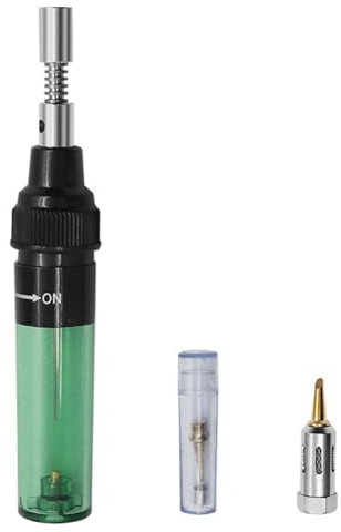 Sirxlevcy Herramienta de Soldadura Portátil, Soldador de Gas Pequeño Profesional, Bolígrafo, Accesorios Prácticos Resistentes Al para el Hogar