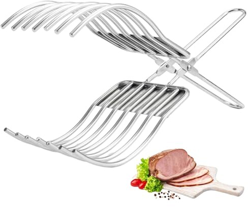 Pinze da Taglio per Arrosti, Affetta Senza Sforzo Arrosti, Divisore per Fette di Carne, Pinze per Tagliare Verdure, può Facilmente Afferrare Prosciutto, Pane, Griglie e Altri Alimenti