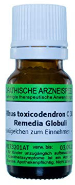 Rhus toxicodendron C30, 10g Globuli