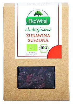 Torkade tranbär BIO 125 g EkoWital