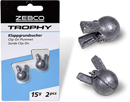 Zebco Qualitäts Trophy Klappgrundsucher Angelblei Blei Grundblei Angeln Angel Zubehör, Diverse, 20 g
