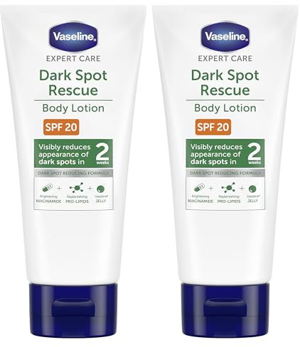 Vaseline Expert Care Dark Spot Rescue Hand and Body Lotion fights premature ageing with SPF 20 reduces appearance of dark spots on skin 2x 100 ml