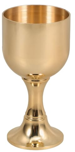 HOLIDYOYO 73g Coppa Vintage Rame Decorativo per Vino Whisky Feste e Ristoranti Alta e Design retrò