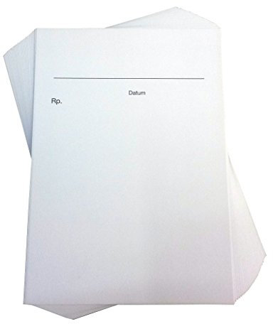 Arzt-Rezept Rp, DIN A6, 500 Blatt Privatrezept-Vordruck auf Qualitäts-Offset-Papier 90g/m² (22330)