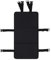 Tiardey Black Bunk Ladder Cover Bunk Ladder Lock 37-Inch Ladder Lock Folding Bunk Ladder Pad, Adjustable Buckle Bunk Ladder Lock Bed Ladder Lock