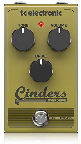TC Electronic CINDERS OVERDRIVE Röhrenähnlicher Overdrive mit extrem reaktionsschnellem und ausdrucksstarkem Spielgefühl