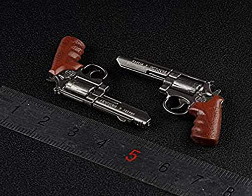 ZSMD 1/6 Soldat Waffe Modell M & P Smithville Revolver Geeignet Für Dress Up HT VERYCOOL TBLeague Hottoy Phicen (D)