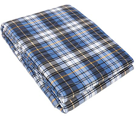 Inkontinenz-Bettunterlagen, wasserdichte Bettunterlagen, wiederverwendbare, waschbare Pee-Pads für Erwachsene und ältere Menschen 90 * 150