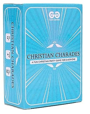 Gidi Games Christian Charades - The Game of guessing Charades Words About God, Christianity and The Bible as a Whole.