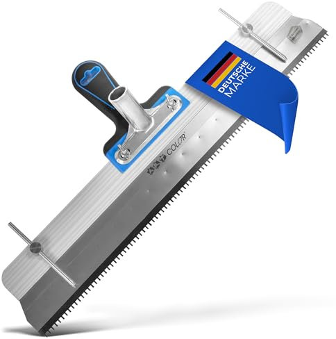 Rakel für Ausgleichsmasse - Stehrakel inkl. Stielhalterung und Höhenverstellung