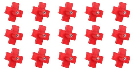 HELEVIA Set med 15 fjäderfä-vattennipplar, automatisk, läckagesäker kycklingbad nippel för kycklingar, ankor, vaktlar, höns