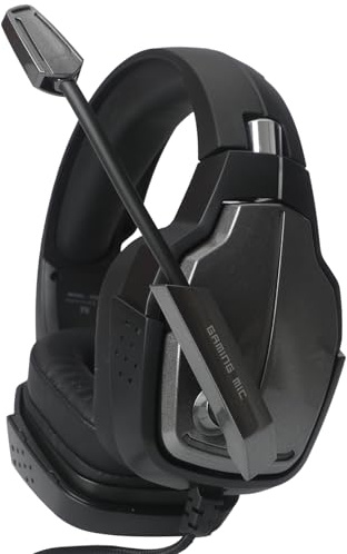 Generico Tatybo Cuffie Gaming,Bass Stereo Audio Surround Cuffie da Gaming per PS4/ PS5/ Xbox/PC