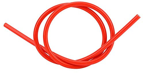 Akozon Cable de encendido, 8mm piezas de repuesto de accesorios automáticos del coche del coche del cable de encendido de la chispa del silicón parte(rojo)