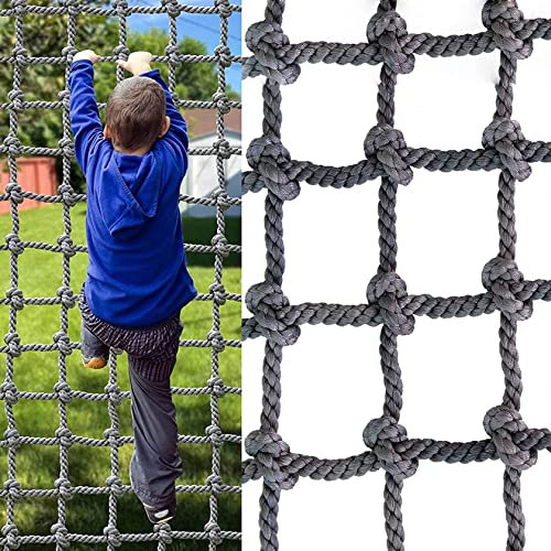 ROMTZD Personnaliser Filet à Grimper pour Enfant and Adulte, Échelle Escalade, Filet en Fibre Polyamide pour Parcs Attractions Extérieurs (Épaisseur Corde: 16 mm, Personnaliser Taille)