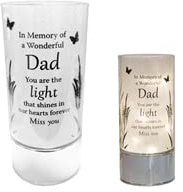 Widdle Gifts Memorial Light Up Tube Light - Dad 7148