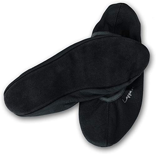 Lappade Ledersohle schwarz Gymnastikschuhe, Schläppchen, Turnschläppchen (Art. 200 Gr. 36 EU)