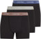 Calvin Klein Herren 3er Pack Boxershorts Trunks Unterwäsche, Schwarz (B- R Iris, Grey Heat, Dusty Tan WBS), XL