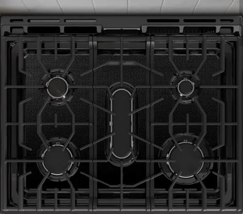 FireFly Home Stove Top Protector for Frigidaire Frigidaire Gallery Gas Range Stove, Custom Fit Ultra Thin Reusable Burner Splatter Spill Guard Protective Cover Liner - GCFG3060BF