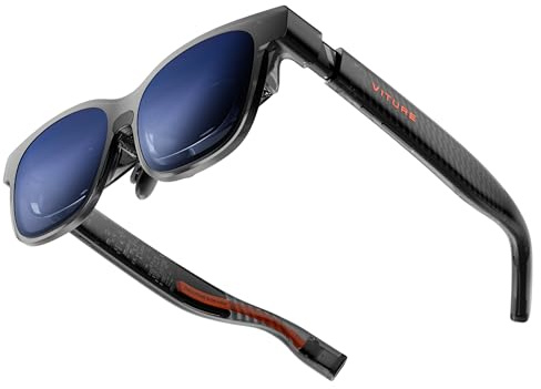VITURE Luma AR/XR Glasses — 146” 1200p Ultra Sharp Display, 50° FOV, 3Dof,Electrochromic Film, Myopia Adjustments, Smart Glass for iPhone17/16/15, Android, Mac, PC, Steam Deck, PS5, Switch, Switch 2